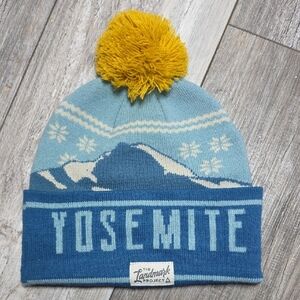 The Landmark Project | National Park Yosemite Retro Pom-pom Beanie Unisex OSFM
